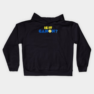 Is it Canon? Kids Hoodie